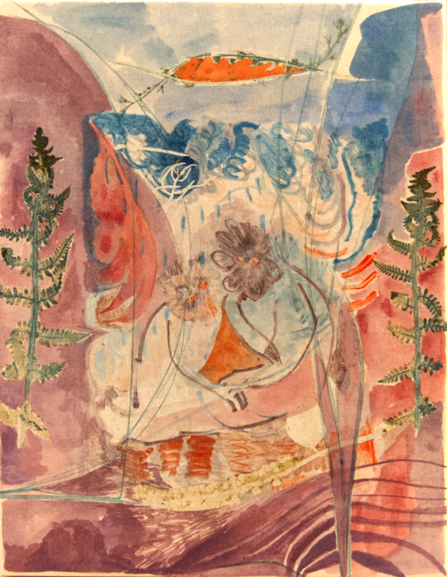 zwischen Regenwolken